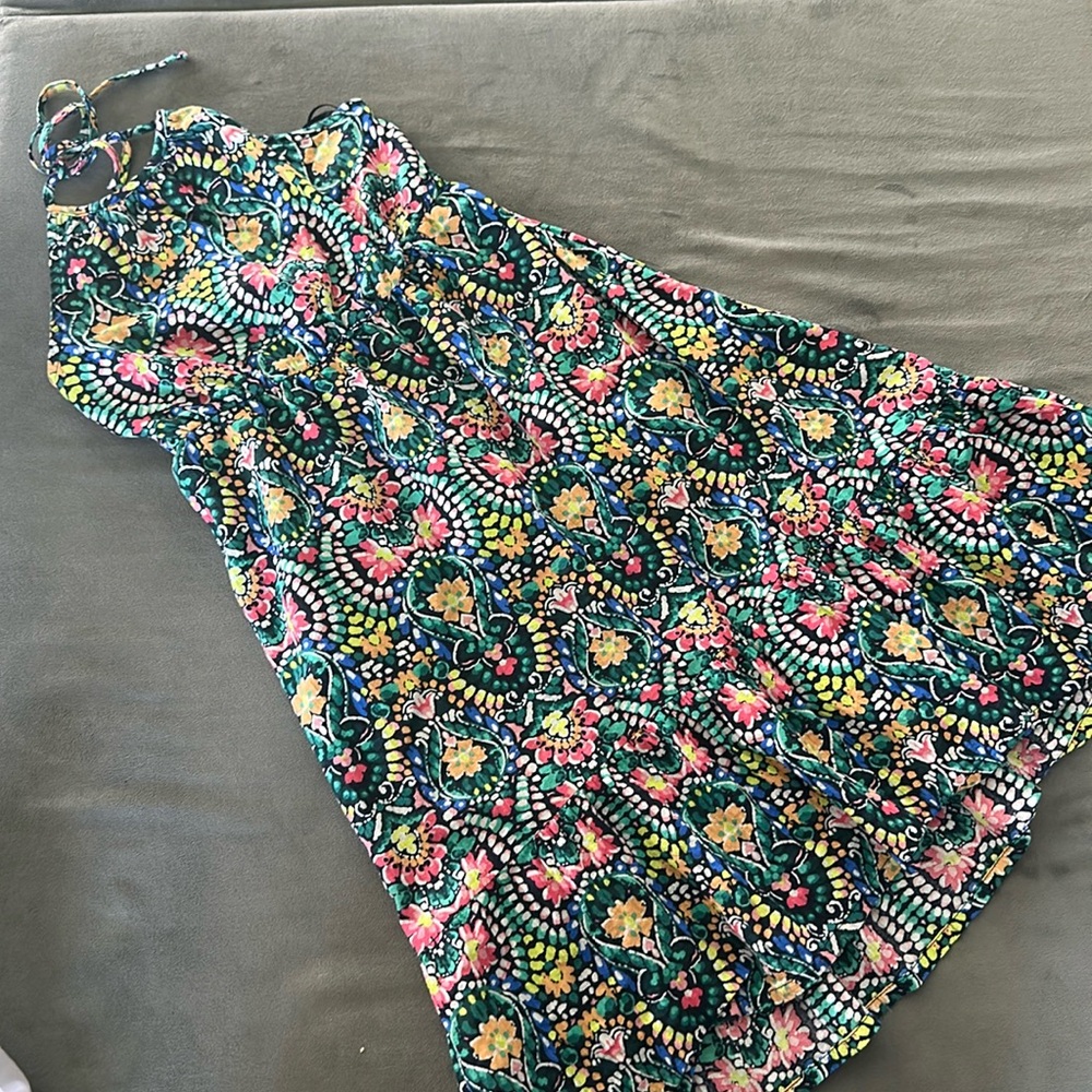 Girls size S(6-7) halter dress